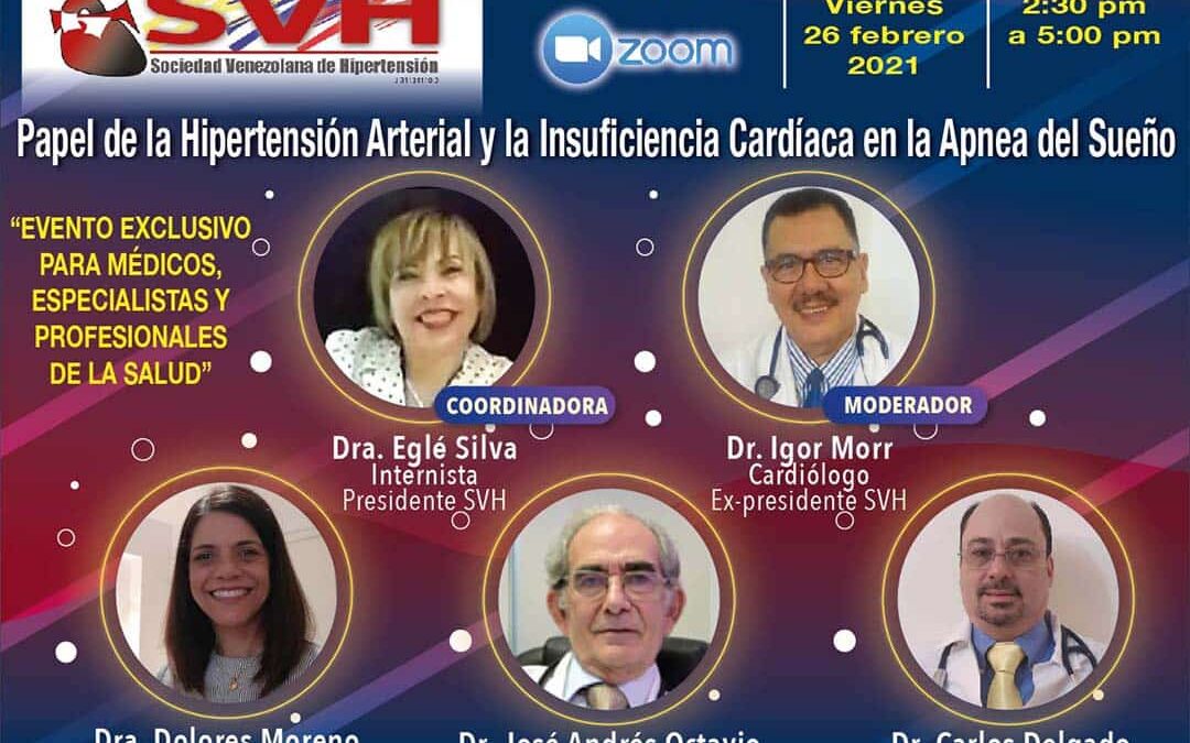 Video Simposio: Papel de la Hipertensión Arterial y la Insuficiencia Cardíaca en la Apnea del Sueño