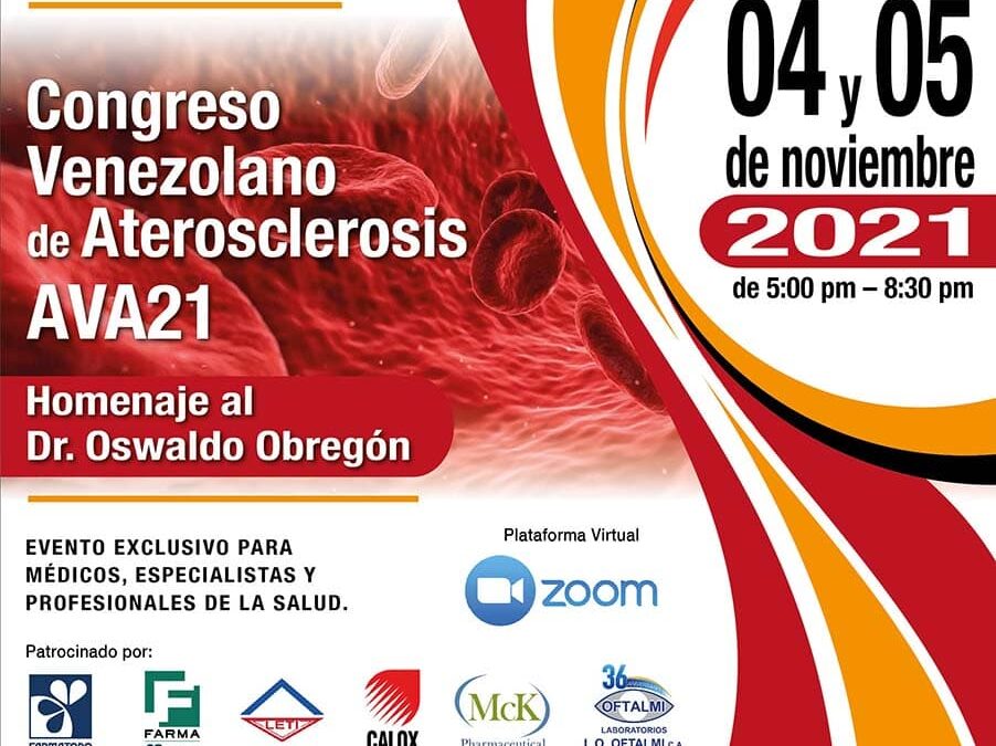 Congreso Venezolano de Aterosclerosis-AVA21 en Homenaje al Dr. Oswaldo Obregón