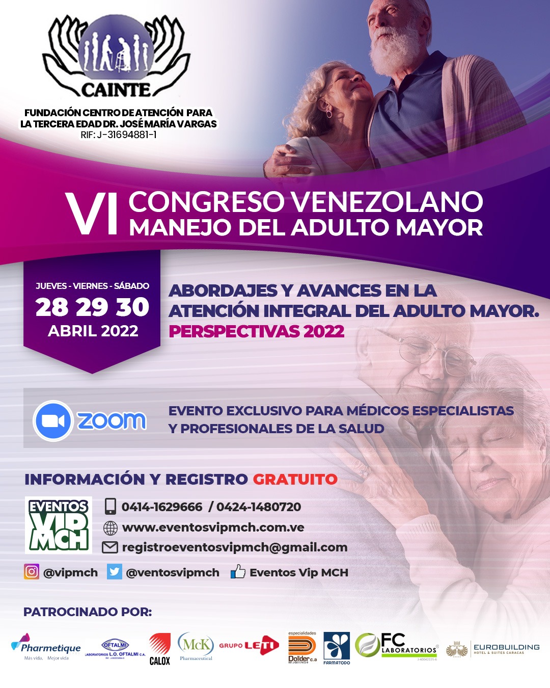 VI Congreso Venezolano Manejo del Adulto Mayor
