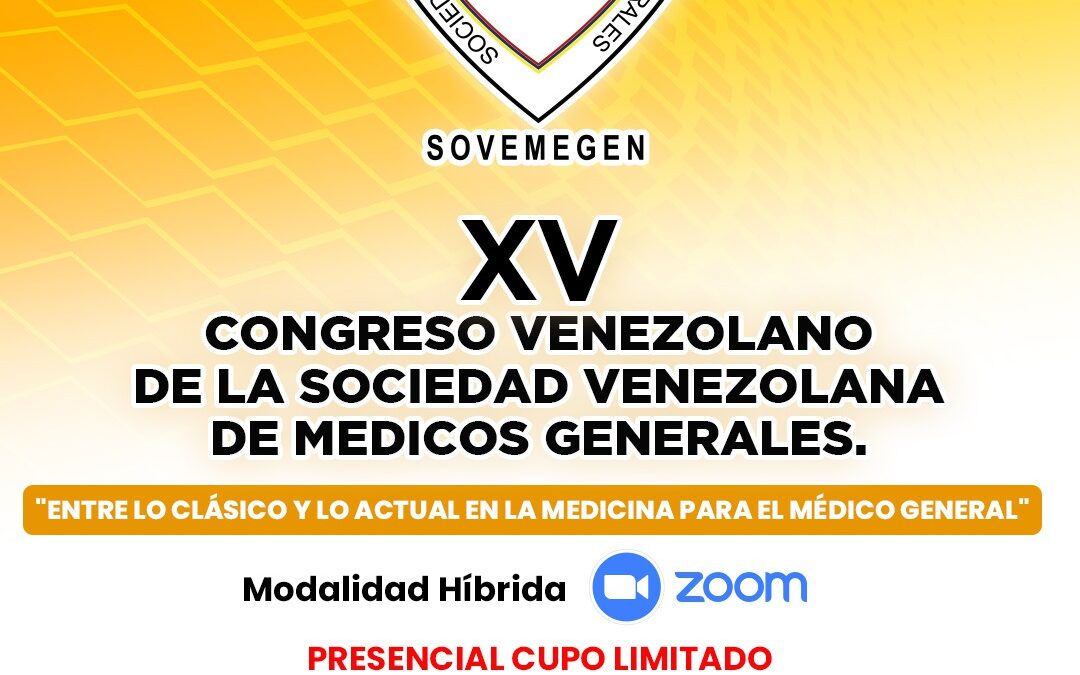 XV Congreso Sociedad Venezolana de Médicos Generales