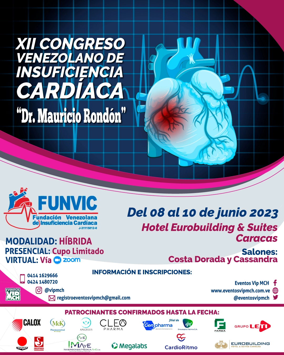 XII Congreso Venezolano de Insuficiencia Cardíaca FUNVIC