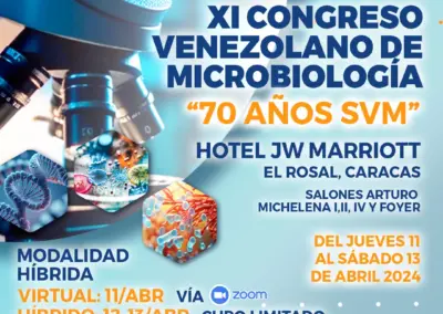 XI Congreso Venezolano de Microbiología “70 Años SVM”