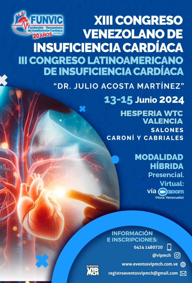Afiche Congreso Ven Congreso Lat de Insuficiencia Cardíaca