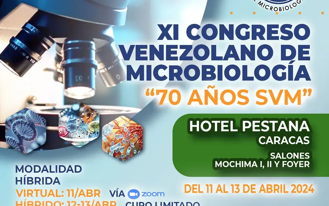 XI Congreso Venezolano de Microbiología “70 Años SVM”