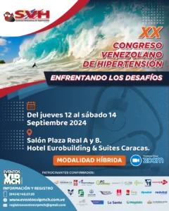 XX Congreso Venezolano de Hipertensión Arterial SVH XX Congreso Venezolano de Hipertensión Arterial SVH