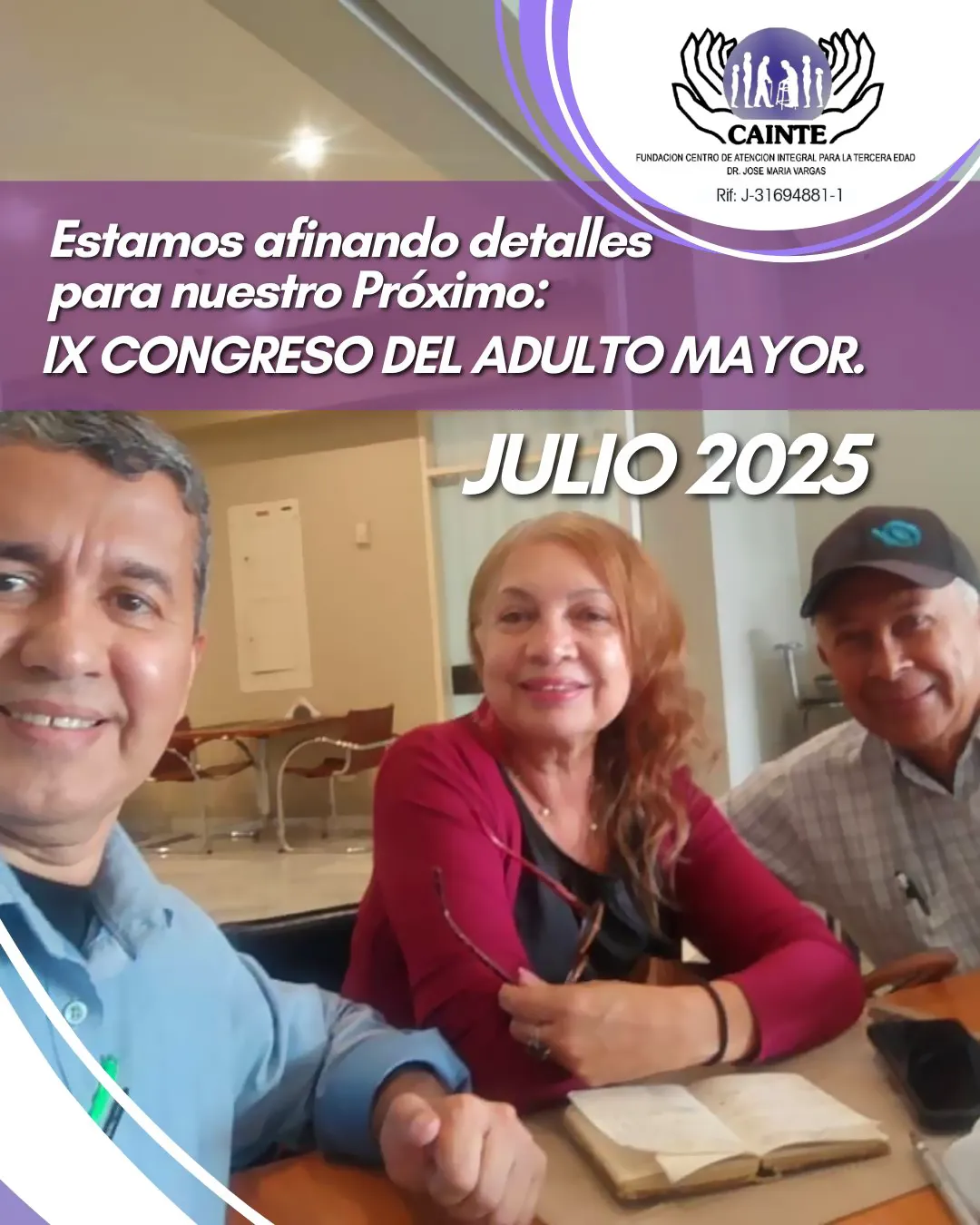 IX Congreso Adulto Mayor CAINTE - Próximamente