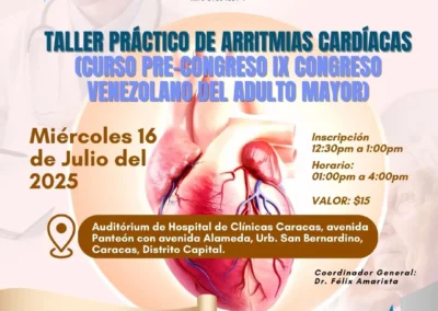 Taller Práctico de Arritmias Cardíacas (Pre-Congreso IX Congreso CAINTE)