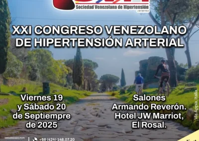 XXI Congreso Venezolano de Hipertensión Arterial "Recorriendo El Camino"
