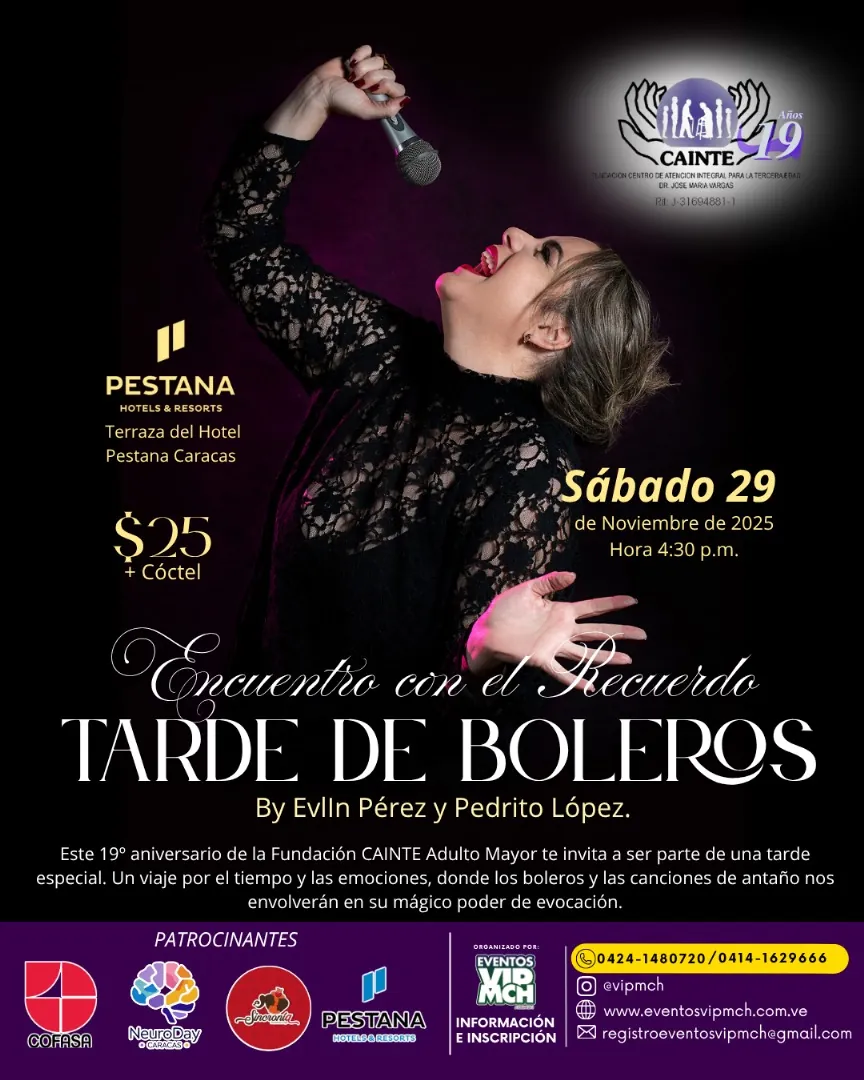 Encuentro con el Recuerdo - Tarde de Boleros - CAINTE