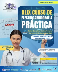 XLIX Curso de Electrocardiografía Práctica - CAINTE XLIX Curso de Electrocardiografía Práctica - CAINTE