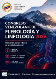 Afiche Congreso Venezolano de Flebologia y Linfologia 2026 Afiche Congreso Venezolano de Flebologia y Linfologia 2026